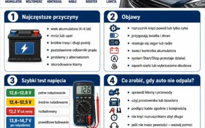 Problemy z akumulatorem – jak je rozpoznać i skutecznie rozwiązać?