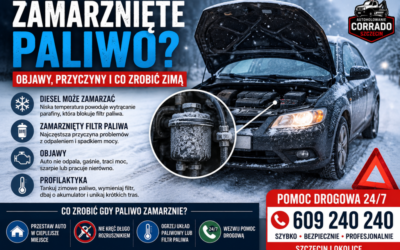 Zamarznięte paliwo – jak sobie poradzić w sytuacji awarii zimą?