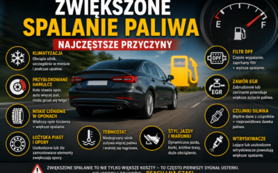 Zwiększone spalanie paliwa – najczęstsze przyczyny i kiedy warto reagować?